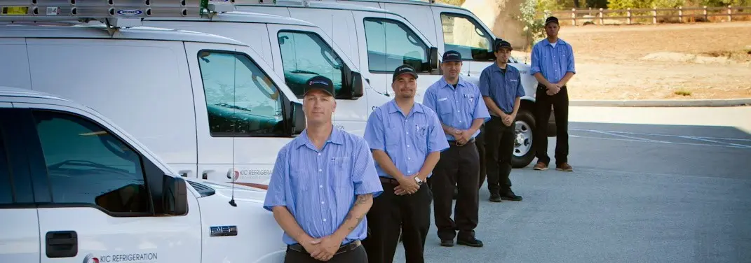 KIC Refrigeration crew ready for Mini Split Repair jobs across Manteca